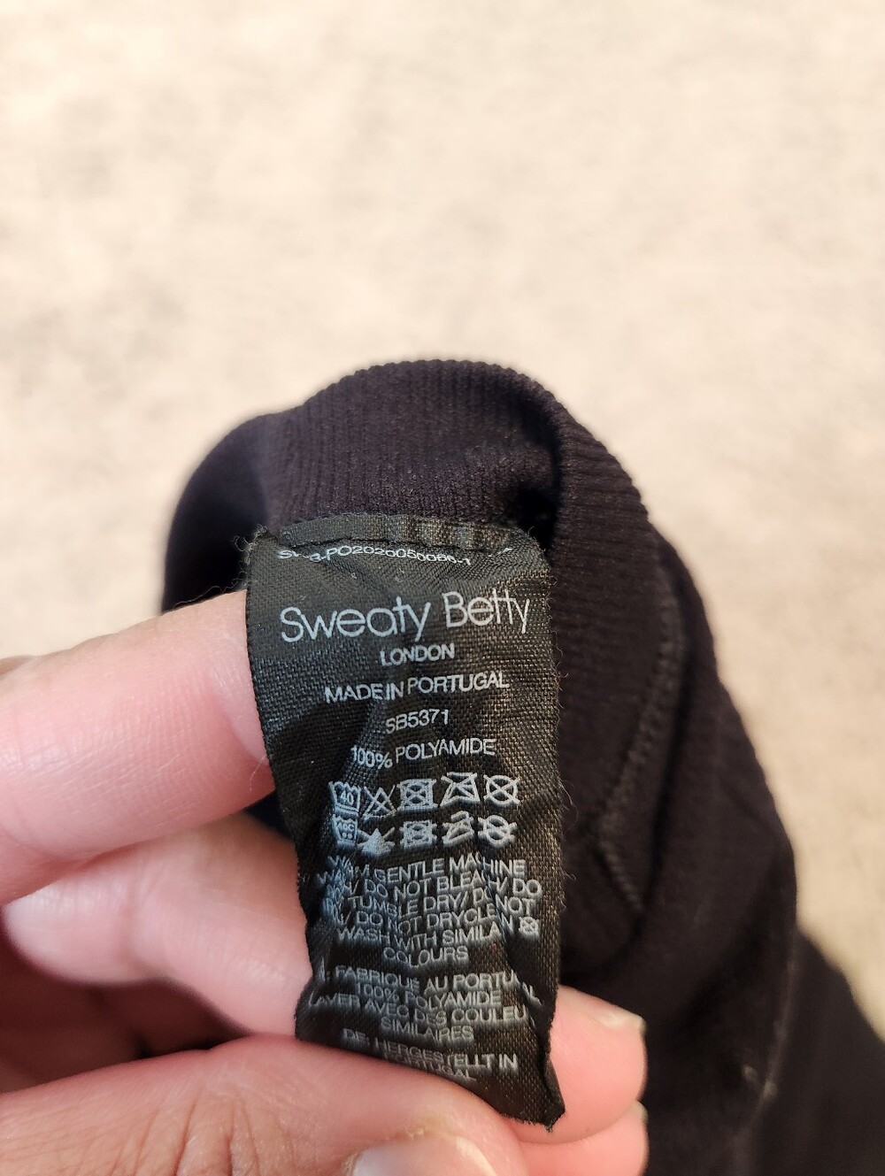 Sweaty Betty Athlete Seamless Workout Long Sleeve Top Size Medium - Picture 7 of 11